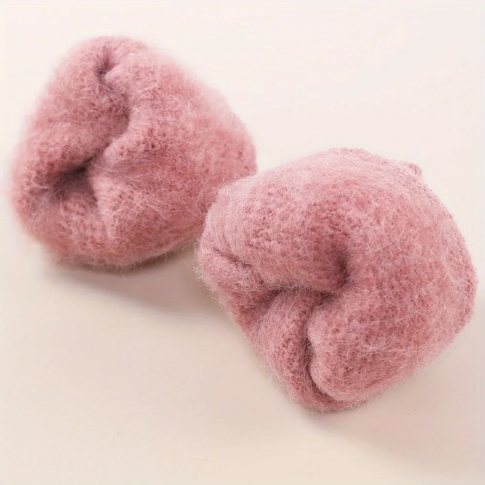 قفازات شتوية حرارية محبوكة بنصف إصبع للرجال والنساء - دافئة ومسامية ومريحة للأنشطة الخارجية واللياقة البدنية