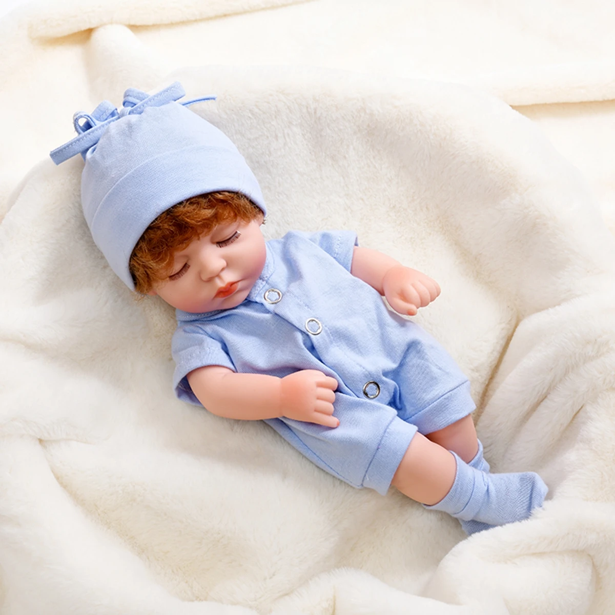 30cm 12inch Full Body Silicone Reborn Bebe Doll Soft Reborn Dolls Realistic Baby Girls Doll Reborn Baby Dolls Children Toys