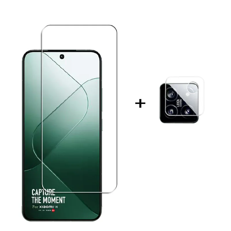 Volle Gule Glas Für Xiaomi 14 Gehärtetem Glas Xiaomi 14 13 Screen Protector Schutz Telefon Kamera Objektiv Film Für Xiaomi 14 glas
