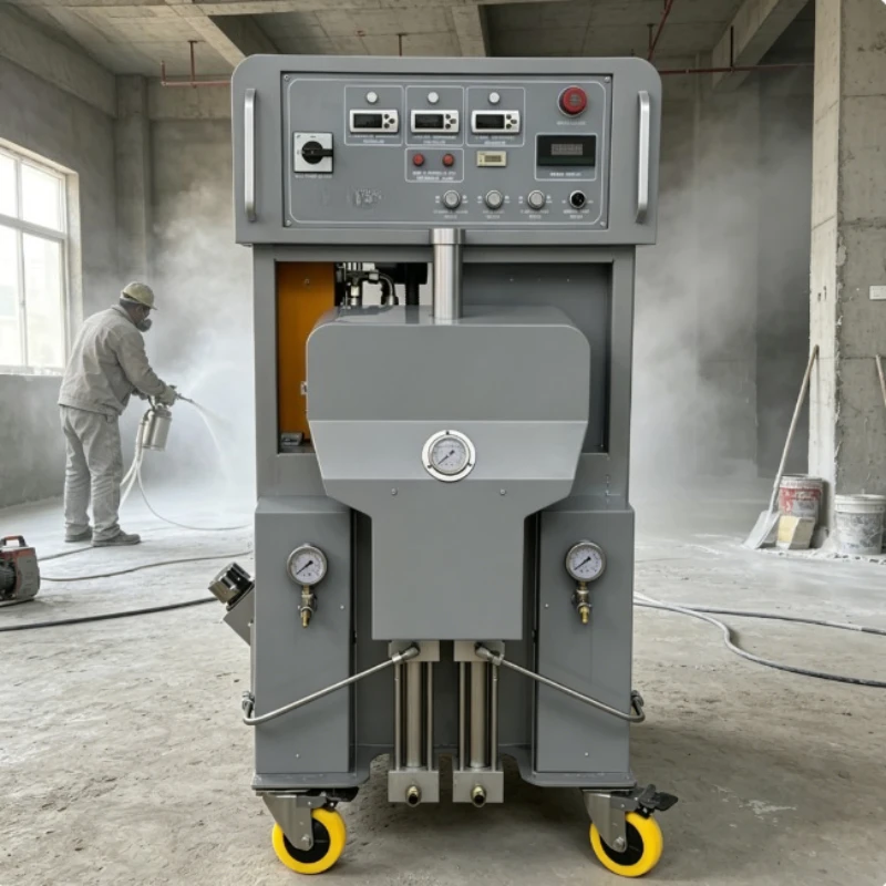 

Polyurethane Spray Foam Machine Adjustable Pressure Polyurea Sprayer For Attic Wall Roof Thermal Insulation Construction