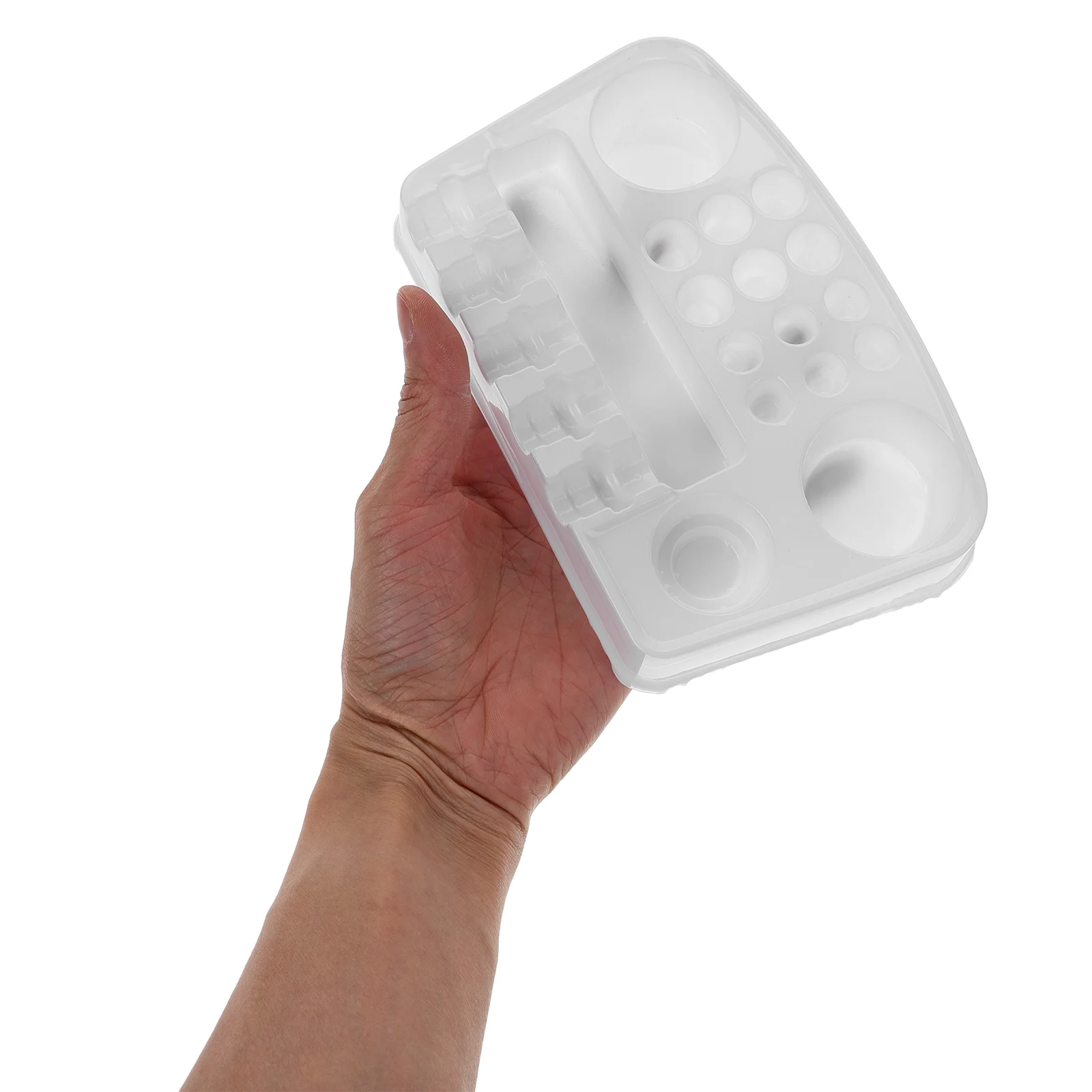 

12Pcs Disposable Ink Palettes Compact Tattoo Ink Holders for Salon and DIY Tattoo Supplies Small Pigment Containers