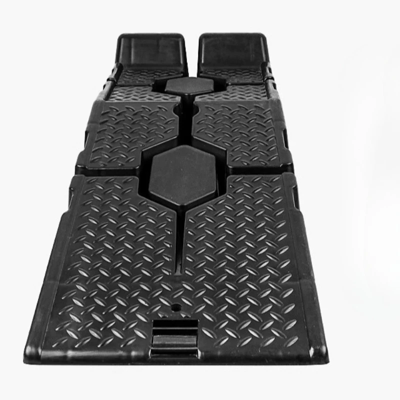 Car Maintenance Ramp Bracket Anti-skid Plastic Cars Repair Ramp Plate Ladder Oil Change Ramps Automobiles Maintenance Tools