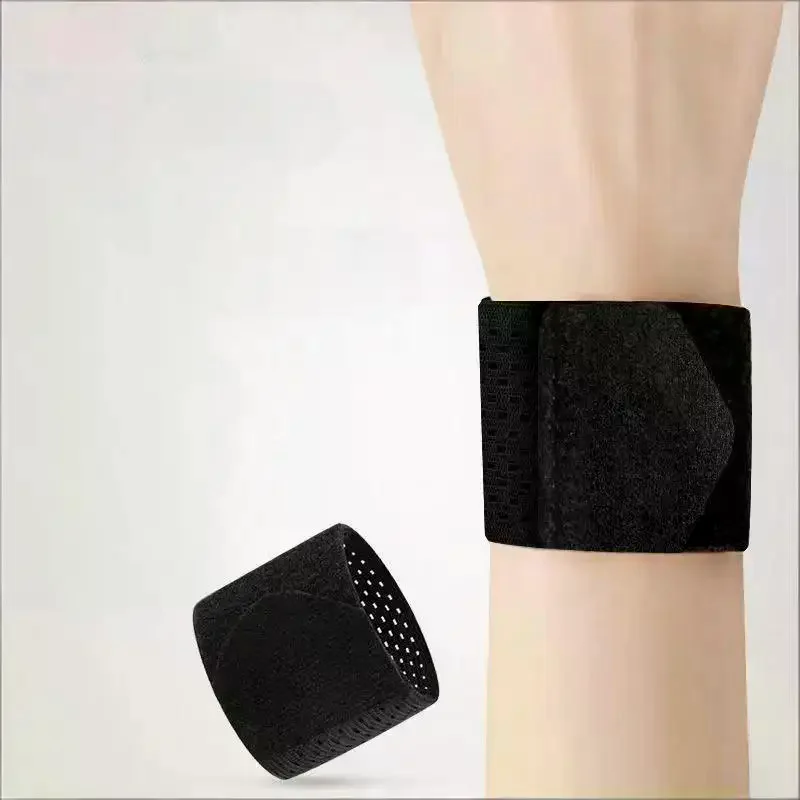 /Kuz/Wristband Wrapping Compression Sports Elastic Adjustable Wrist Guard Support Basketball Weight Training Wrist Wraps 2Pcs