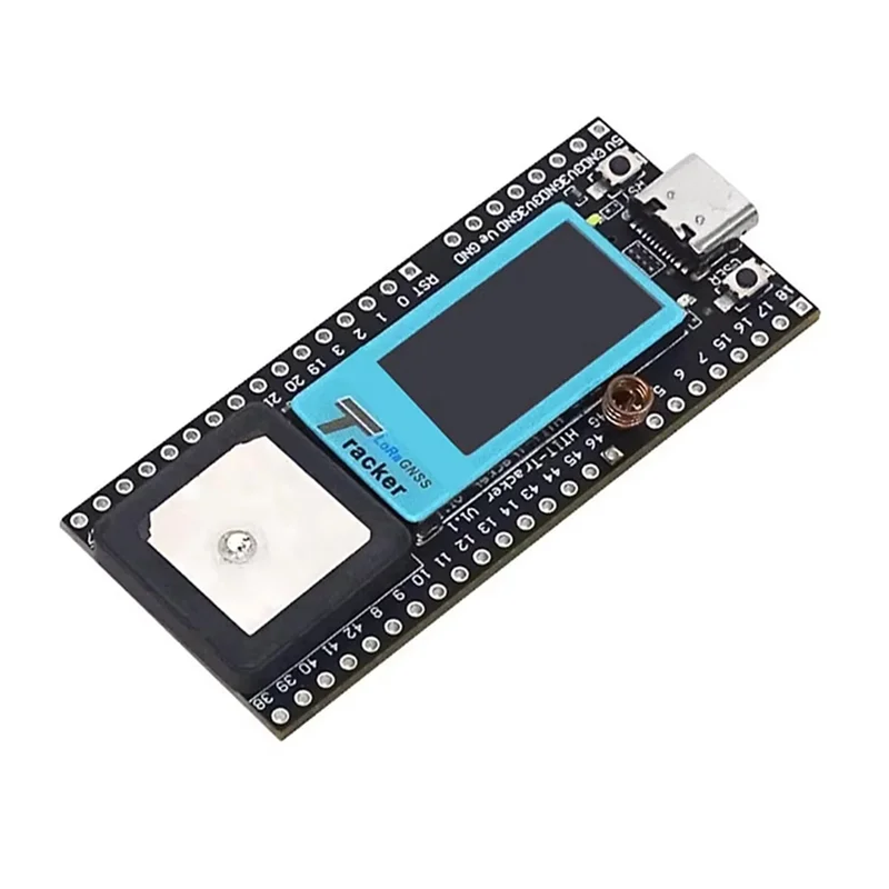 Pelacak Nirkabel Lora Penuh ESP32 Pelacak Aset Lora Meshtastic SX1262 Pelacak GPS Bluetooth Wi-Fi 863-928MHZ untuk Sepeda Mobil