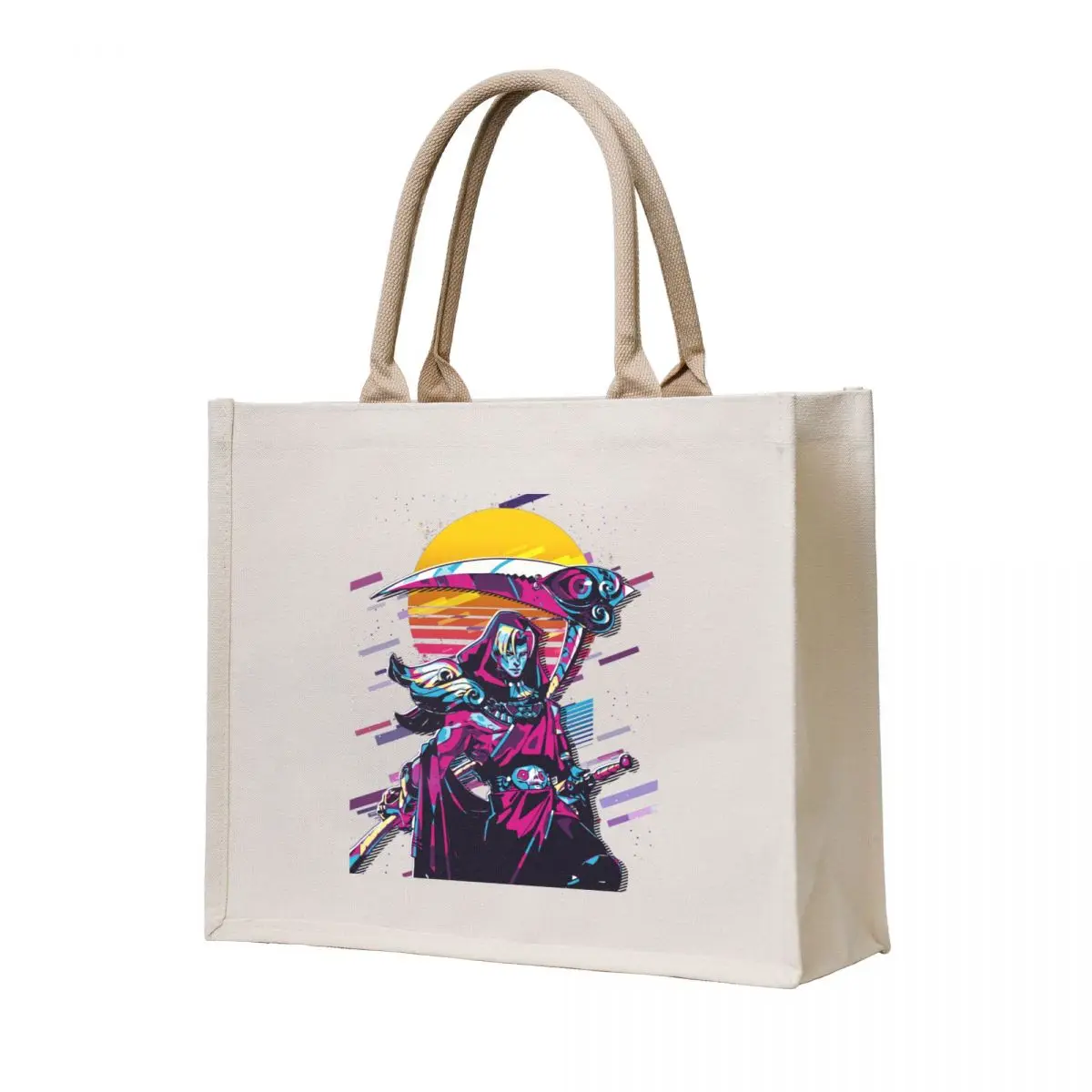 

Thanatos - Hades (80s Retro) Tote Bag shopping bag Canvas stote bag canvas bags Women's bags