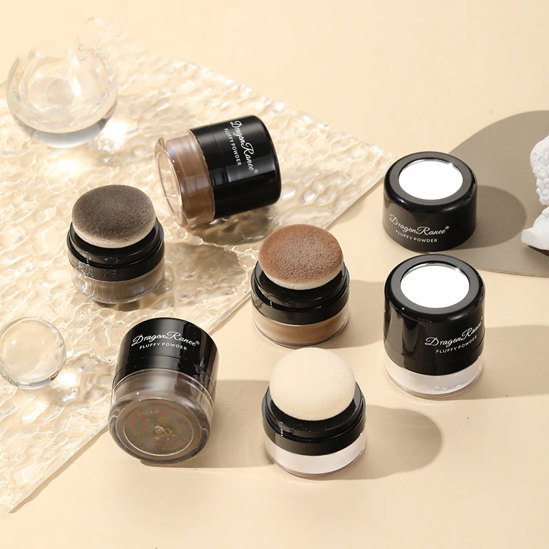 3 ألوان مسحوق الشعر رقيق مسحوق شامبو خالي من الماء رقيق يحافظ على التحكم في الزيت الطازج ومسحوق الشعر الجاف رقيق يدوم طويلاً