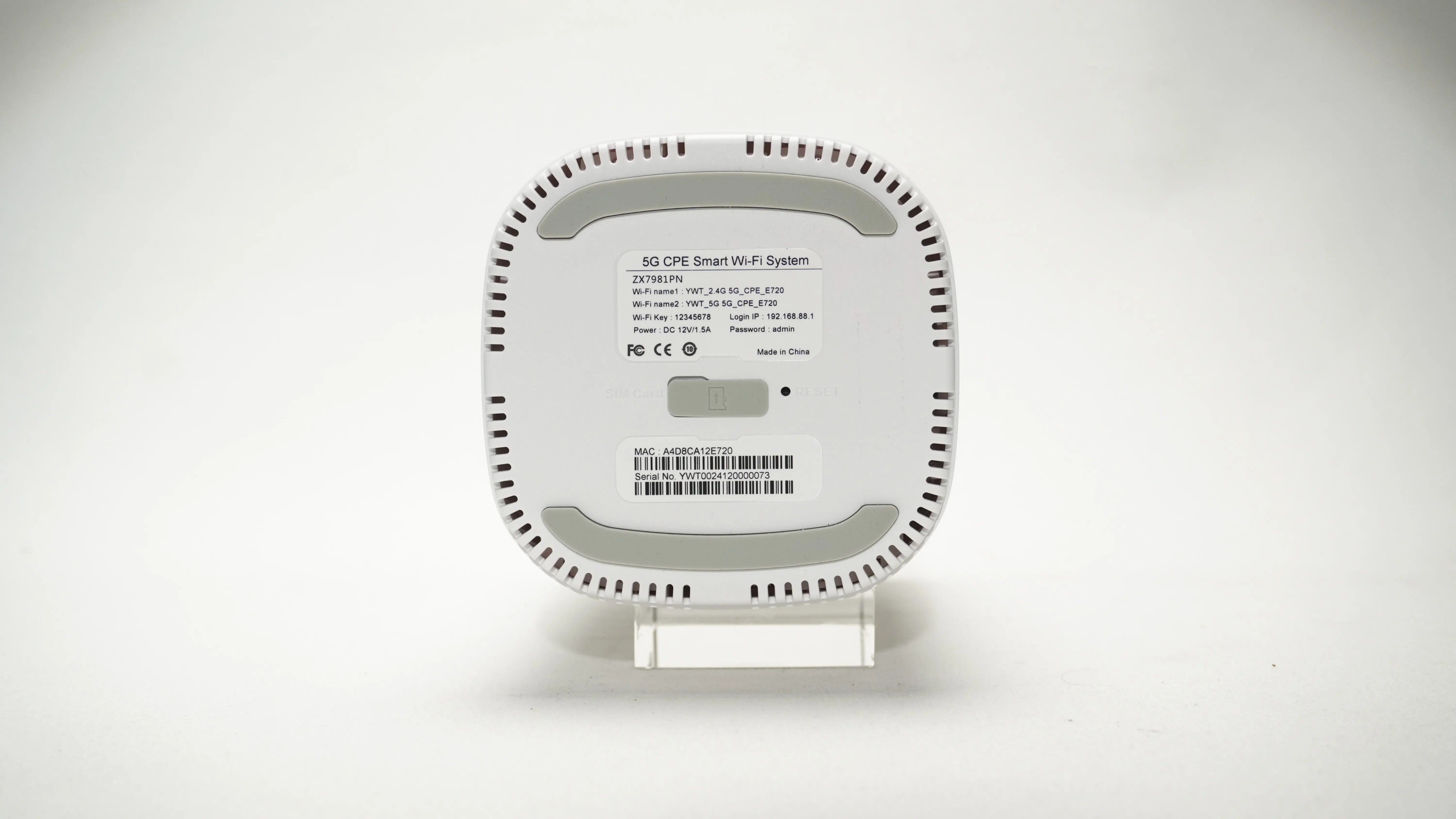 Global WT7981PD 5G Wifi Router Wireless Speed WiFi6 Router Integriertes 5g Modul 5G LTE Wifi Antennen Unterstützung 5G Sim Karte Router