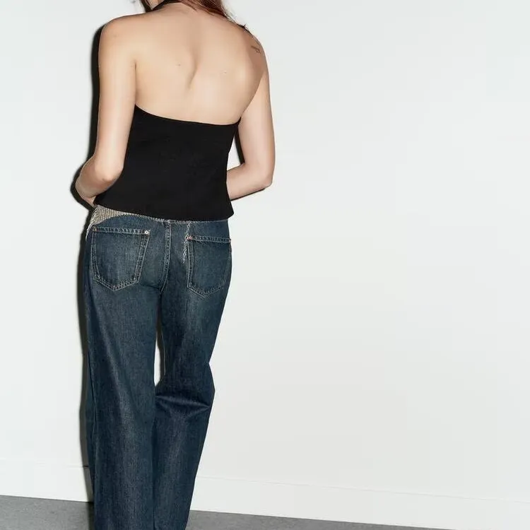 Faionable ZR Sle Gilet su misura da donna con colletto Ne appeso Nuovo autunno inverno Fibra di poliestere ort Doppio bottone da donna