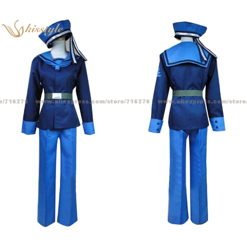 Moda kisstyle APH Hetalia: Axis Powers Noruega uniforme COS ropa disfraz Cosplay, personalizado aceptado