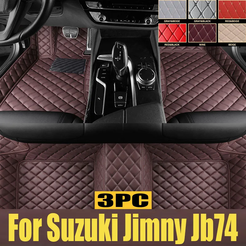 

Car Floor Mats for Suzuki Jimny Jb74 2019 2020 2021 2022 TPE LHD RHD Manual Automatic Car Floor Mats Carpet trunk mat