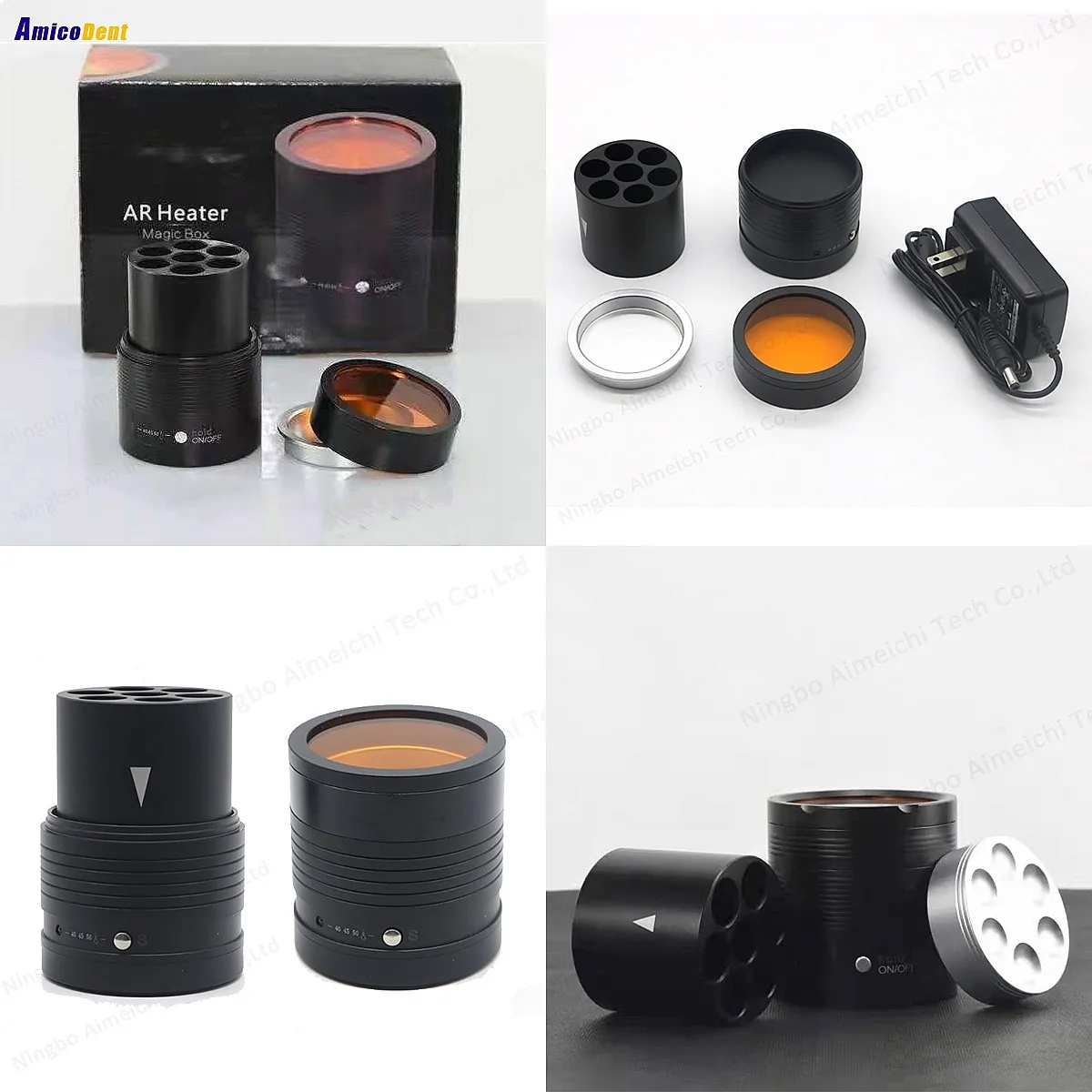2 in 1 Magic Box AR Dentals Composite Resins Heater Softener with 3 Adjustable Temperatures