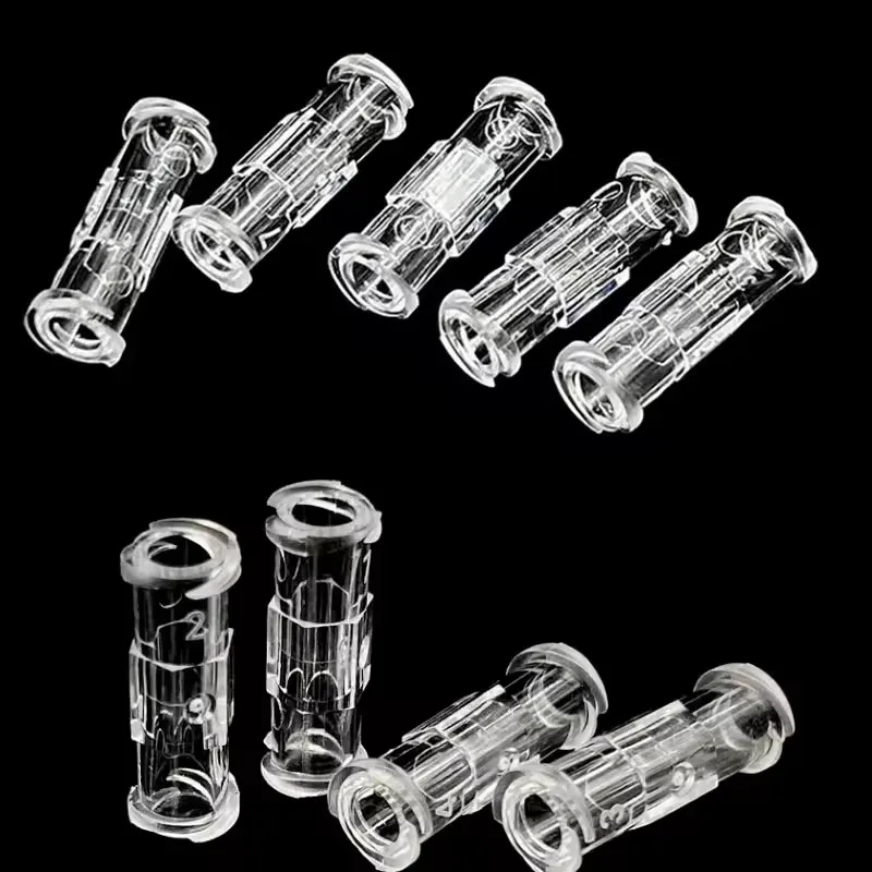

Syringe Thread Conversion Adhesive 50/100/200/500/1000 Pcs Luer Syringe Connector Transparent For Pneumatic Parts Leak Proof