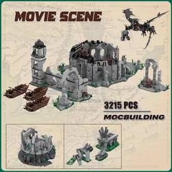 Famous Movie Scene MOC Building Block The Fall Of The City Bricks Ultimate Collector Series Model DIY Assembly Toys Gifts