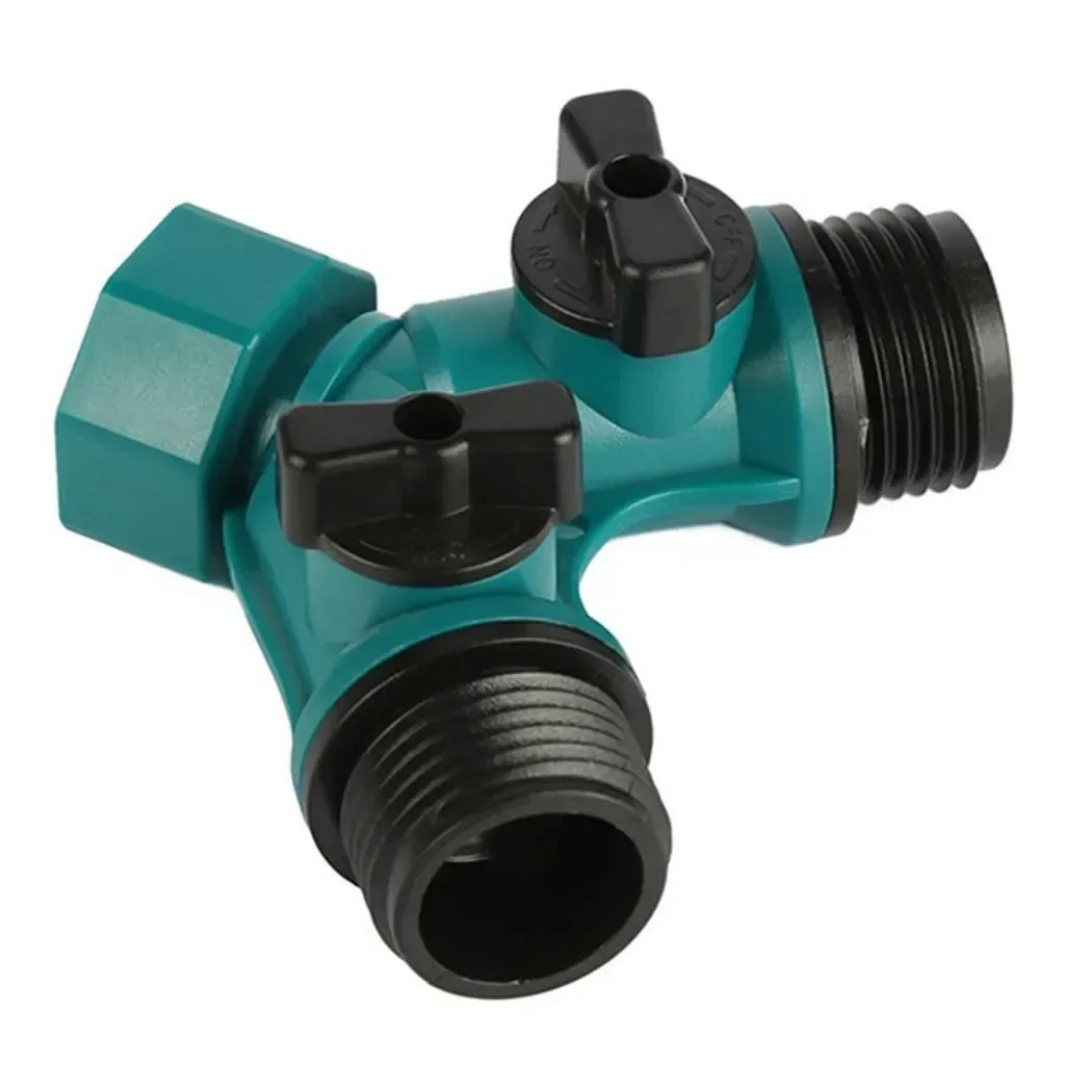 

Convenient And Gardening Tool 2 Way Garden Hose Splitter, YType Watering Connector Distributor For Efficient Watering