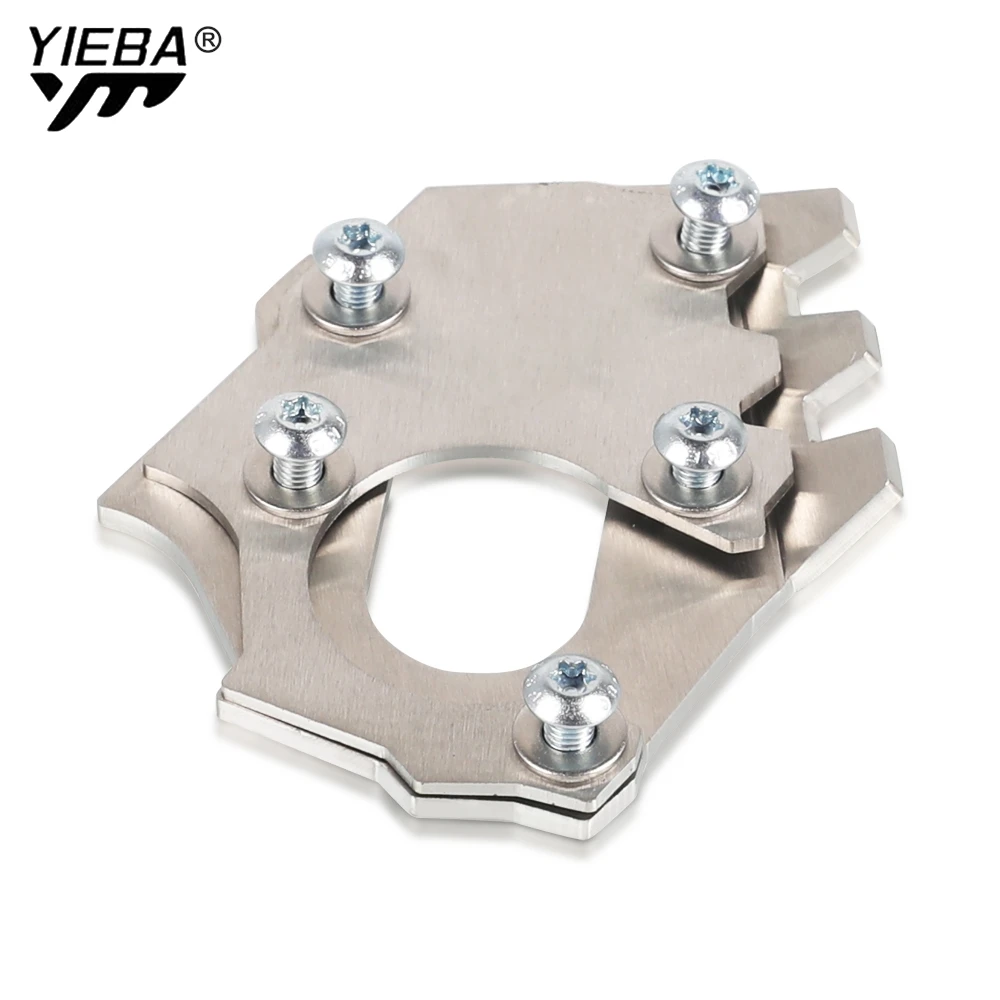 

For 790 ADVENTURE R Motorcycle CNC Accessories Foot Side Stand Kickstand Enlarger Pad Support Plate 1050 1190 1290 ADVENTURE