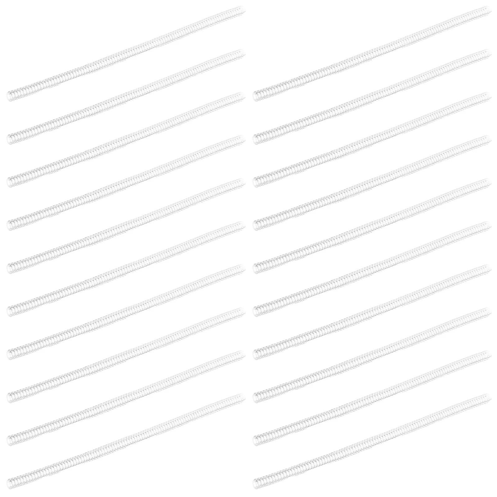 

20pcs Eyeglasses Retainer: Silicone Temple Tips Cushion Non-Slip Comfort For All-Day Wear Sports Work Daily Minimalist Design