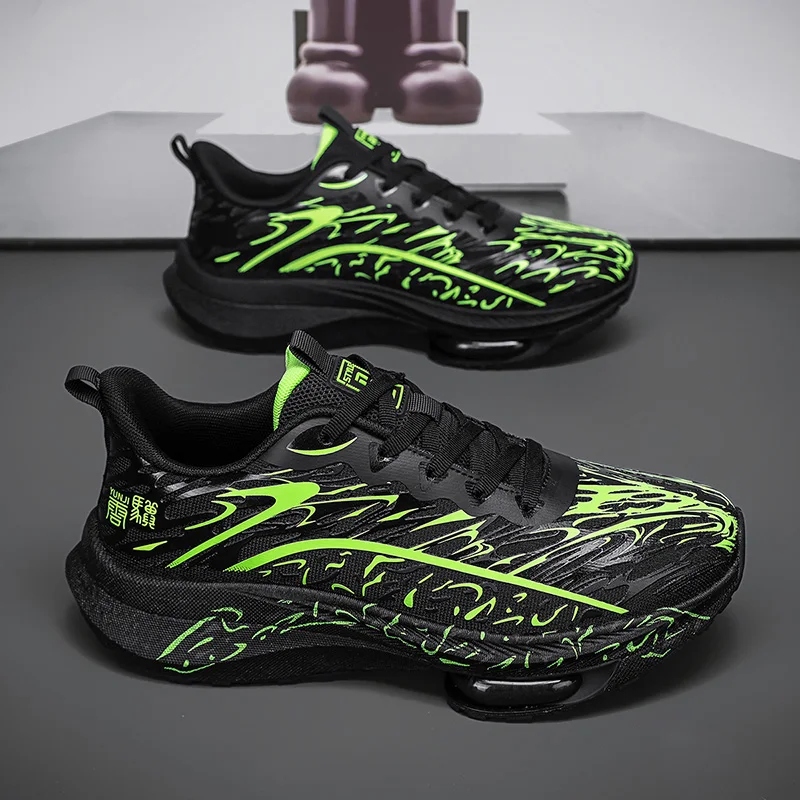

Мужские кроссовки для бега, нескользящие уличные амортизирующие кроссовки для пар, роскошная обувь, дышащие кроссовки с сеткой, кроссовки для бега и бездорожья