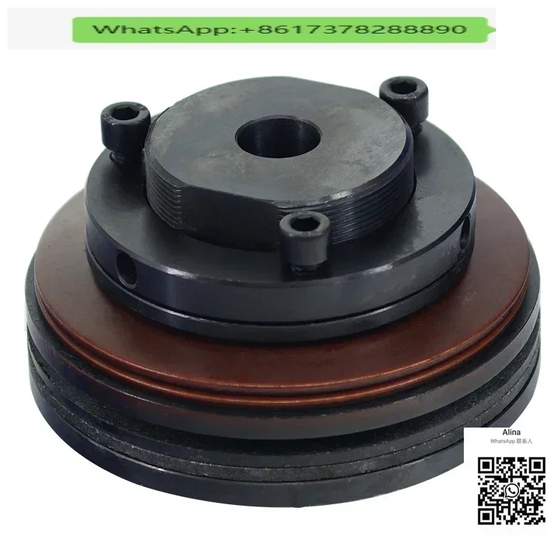 

Torque limiter coupling high torque key channel steel friction flange coupling overload protector TL200