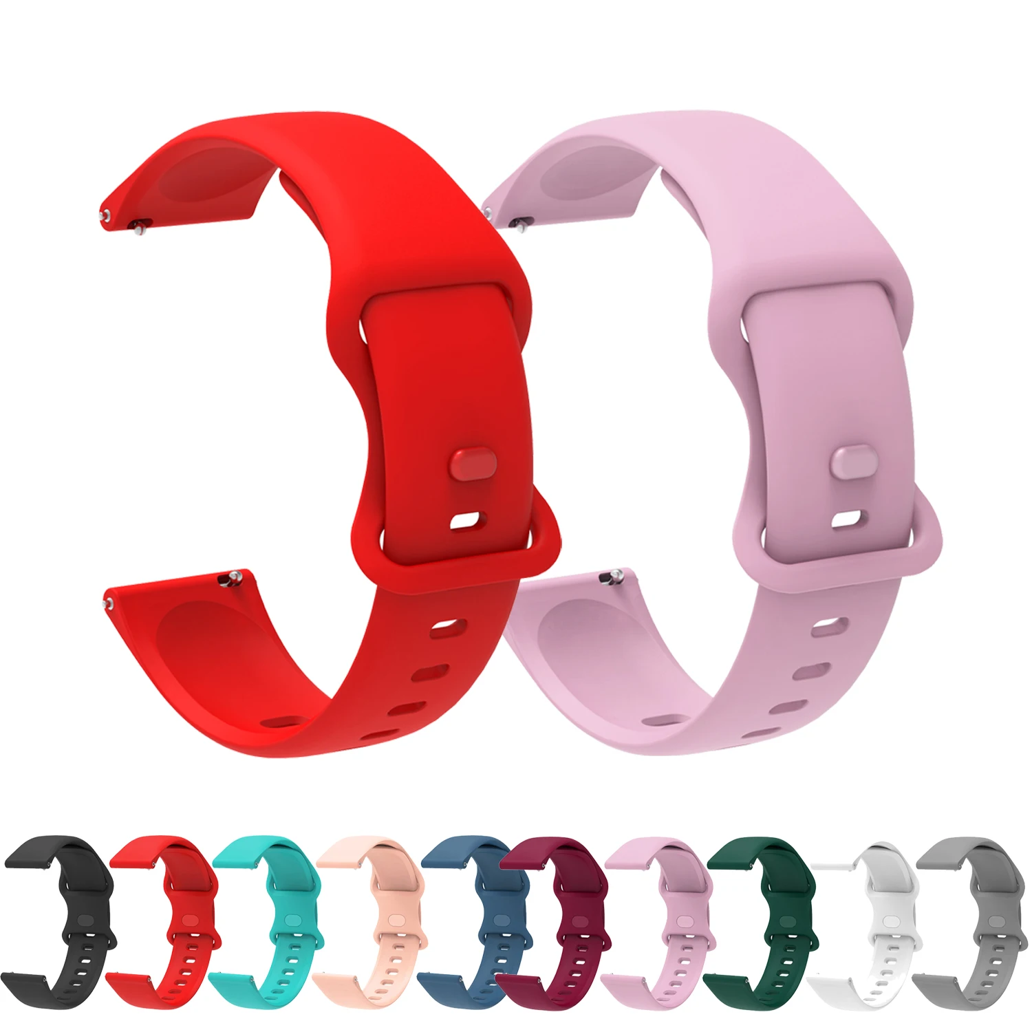 20Mm Silicone Strap… - image