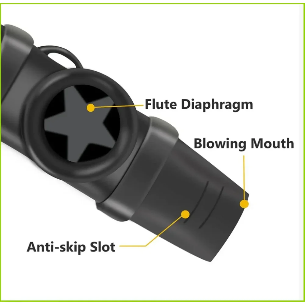 Portable ABS Kazoo Flute Easy To Learn with Lanyard Musical Instruments Joyful British Musical Whistle Toy Boys Girls Gift