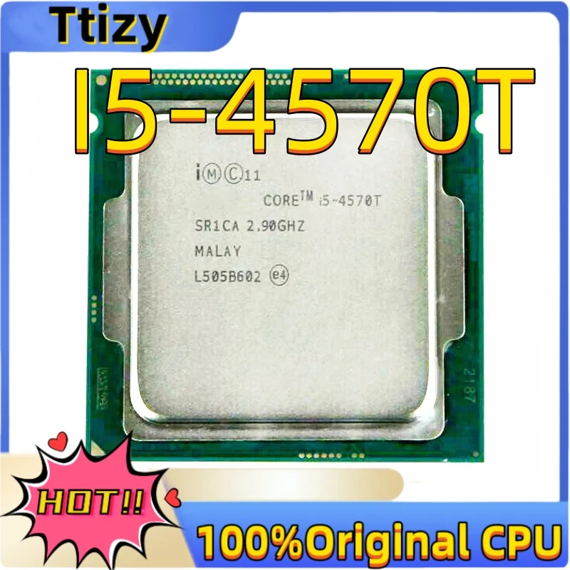 Core i5 4570T 2.9GHz 2-Core 4-Thread CPU Processor LGA 1150