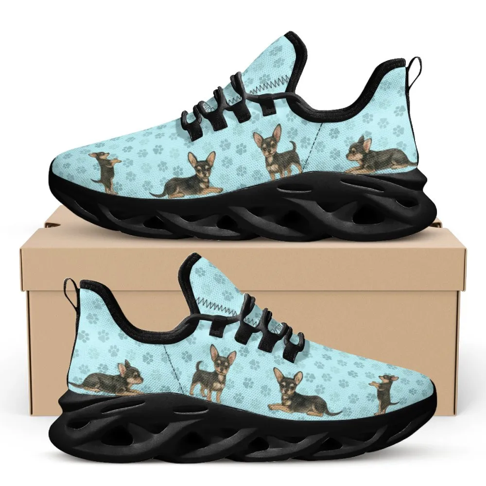 

Custom Shoes Puppy print youth sports running shoes lightweight mesh breathable sneakers for men and women