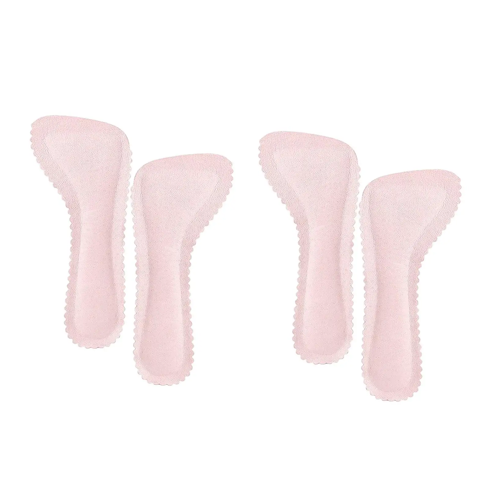 High Heel Shoe Pad PU Leather Non Slip Cushion Heel Protector Inserts Comfortable Shoe Accessories for Women