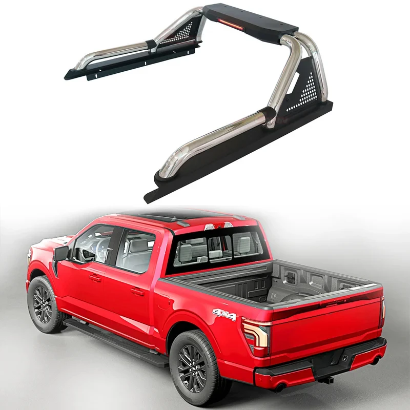 Precision-Fit Hot Sell 4WD Steel Rack Pickup Truck Bed Roll Bar For - F Rust-Proof
