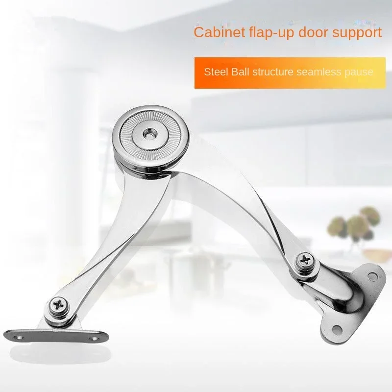 1pcs Adjustable Hydraulic Spring Hinge 30KG Kitchen Cupboard Cabinet Door Lift Up Support Gas Strut Hinge Furniture Hardware