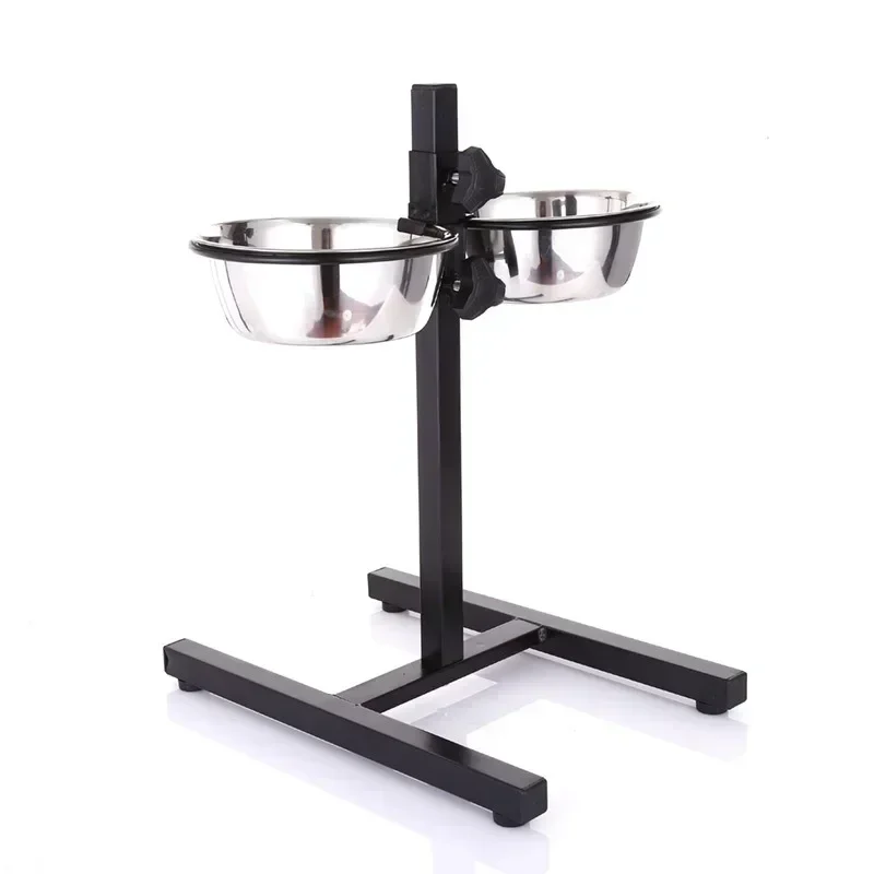 Dog bowl, height-adjustable feeding bowl, available in multiple sizes for small, medium, and large dogs.