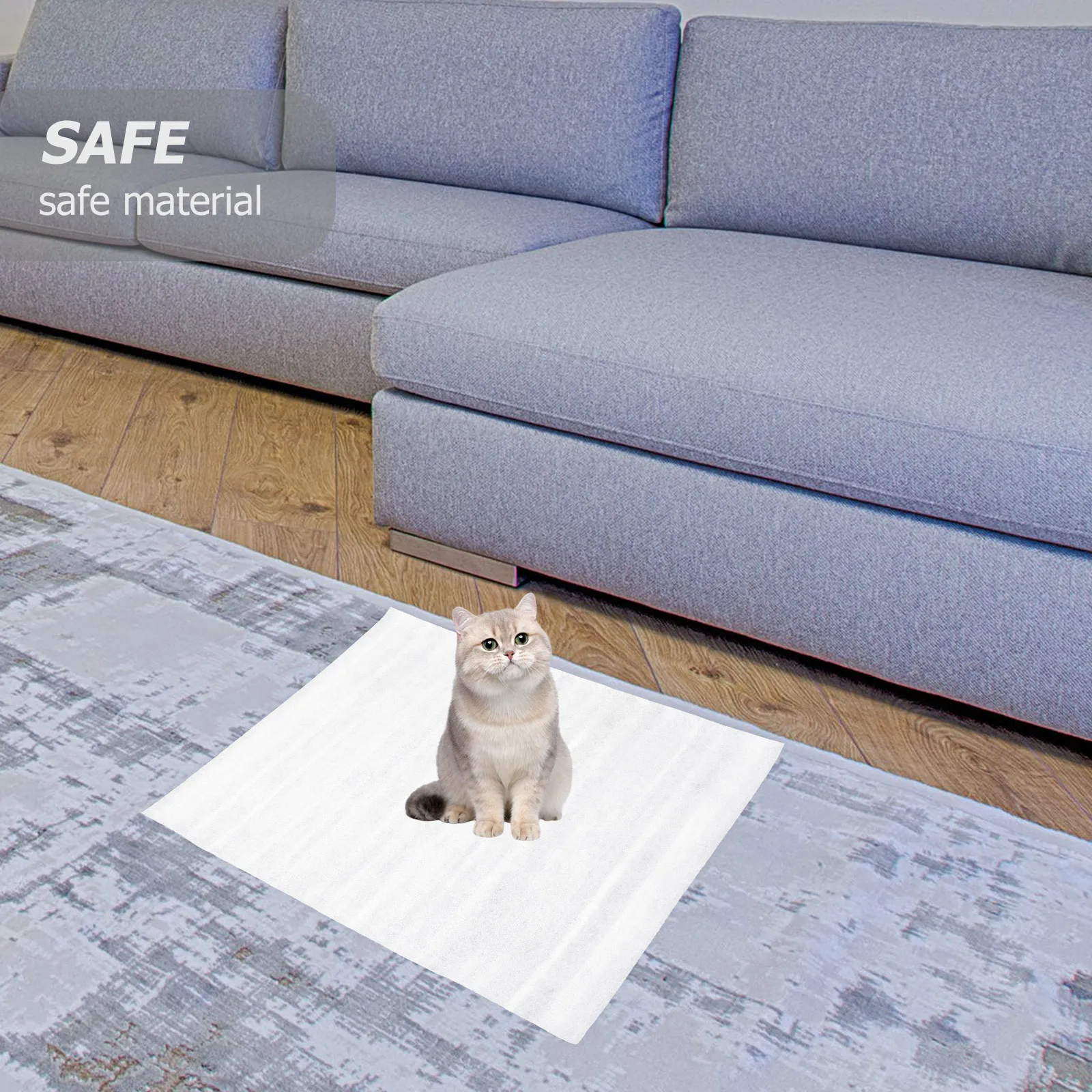 

50 Pcs Puppy Pet Pee Mat Pads Dogs Portable Small Training for Potty White Disposable Urine Pets