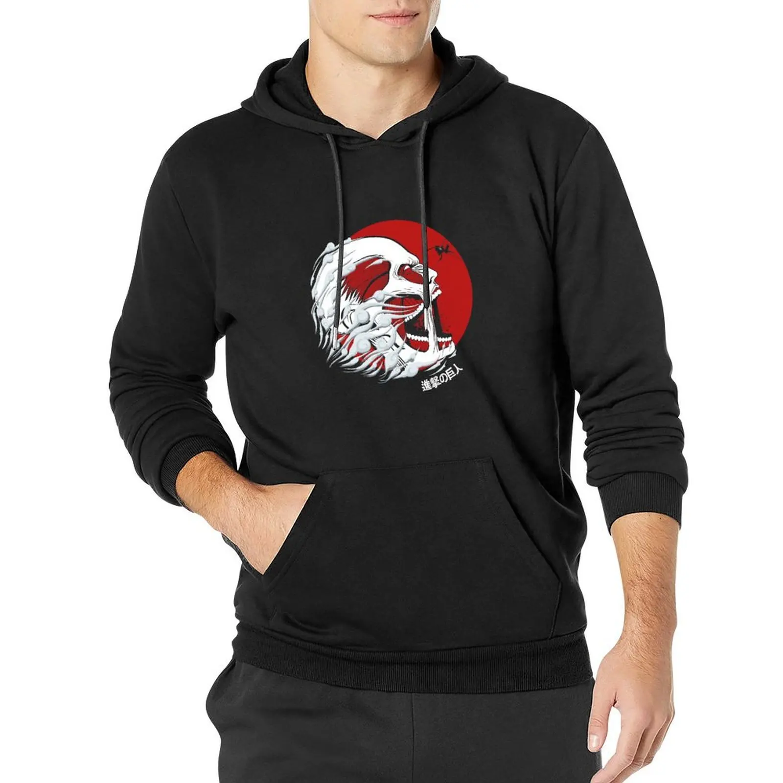 Colossus Gigant Pullover Hoodie korean clothes graphic t shirts men men's hoodies