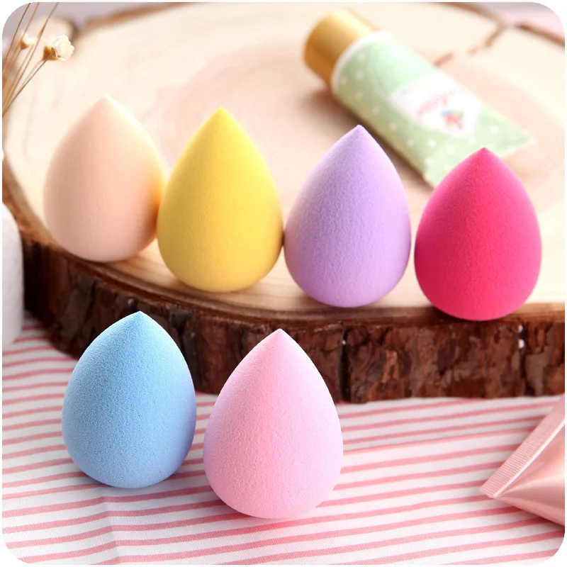 1pc Waterdrop Makeup Sponge Cosmetic Puff Soft Foundation Sponges Powder Puff Women Make Up Beauty Tools Beauty Egg 4*6cm