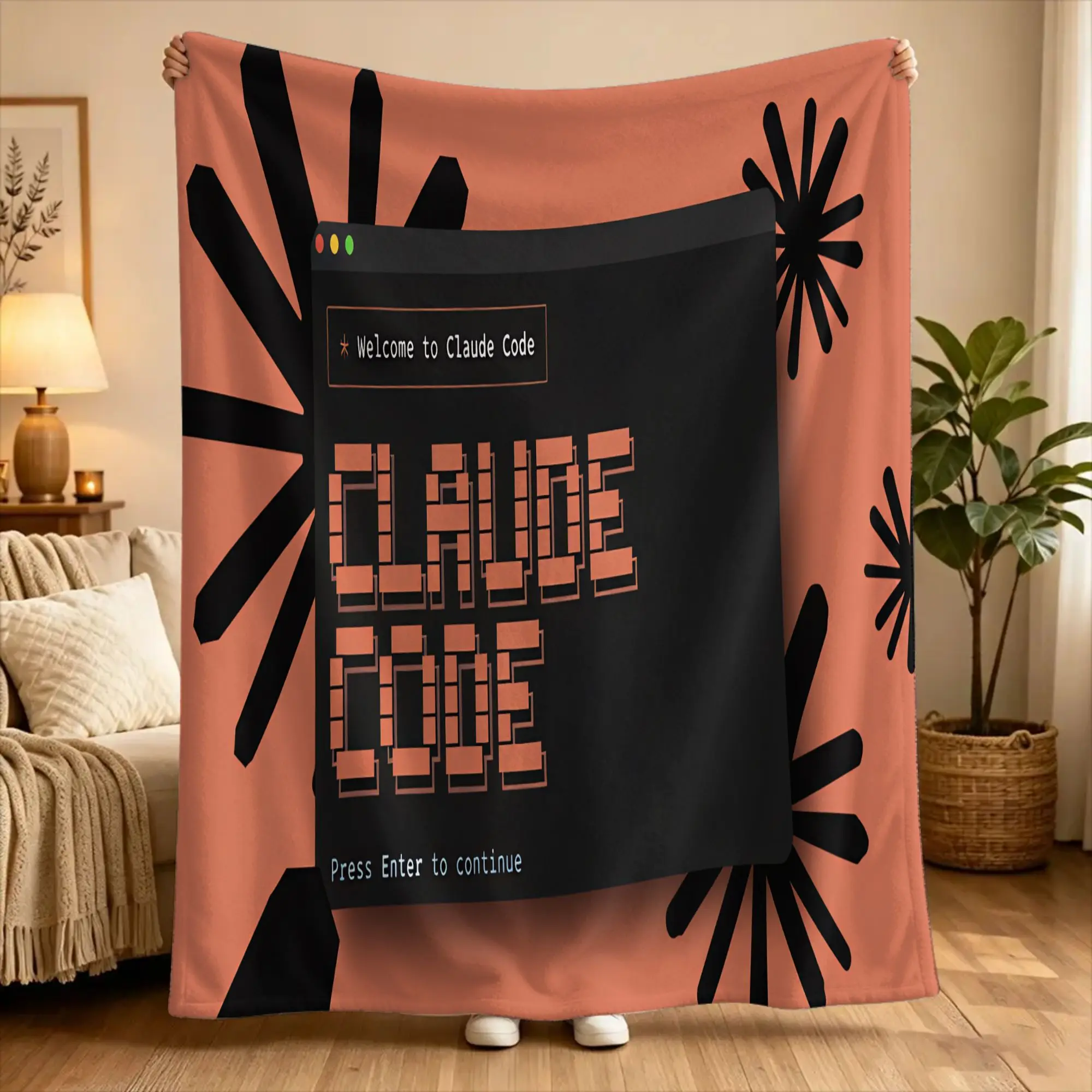 Warm Soft BlanketChild Airplane Travel Code This Claude Throw Blanket  Flannel Bedspread For Home Decor Funny Sofa Bed Cover