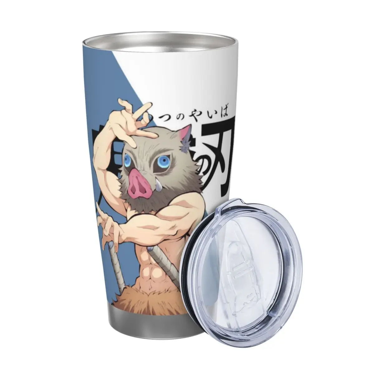 Demon Slayer Kimetsu No Yaiba 20oz Stainless Steel Insulated Thermal Coffee Car Cup Cold Hot Mugs Vacuum Flask