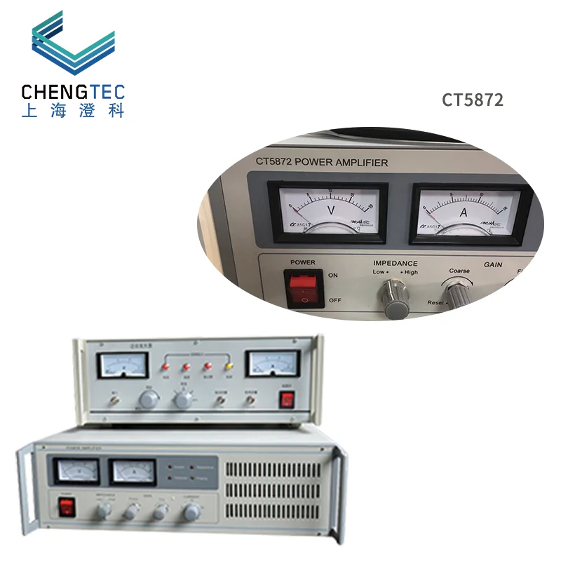 Fatigue electrical mode of 200W power amplifier CT5872 small vibration table in shock amplitude frequency test