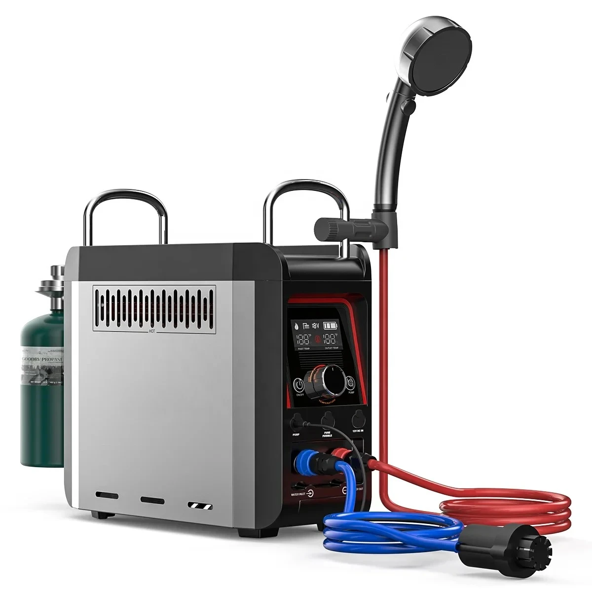 Outdoor Camping Rv Wholesale Portable Competitive Price Attractive Design Propane Tankless Heat Pump Water Heater Geyser