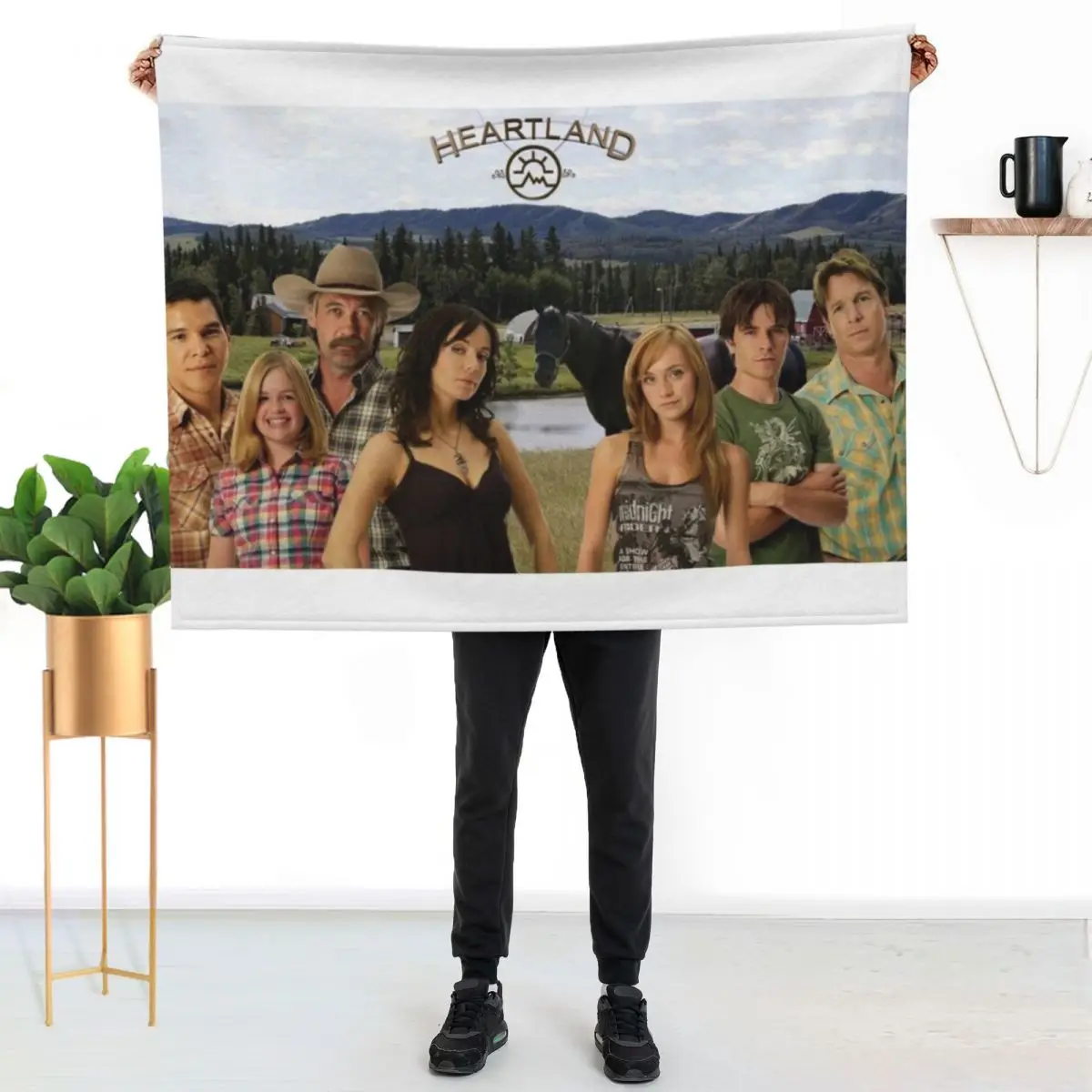 Heartland Tv Throw Blanket Custom Large Winter beds For Decorative Sofa Luxury Throw Designers Blankets