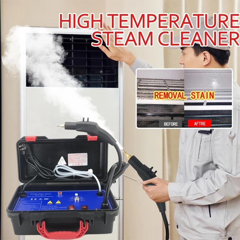 High pressure Handheld steam cleaners for the home multipurpose Car kitchen Stain Removal Car cleaning tools with hot water