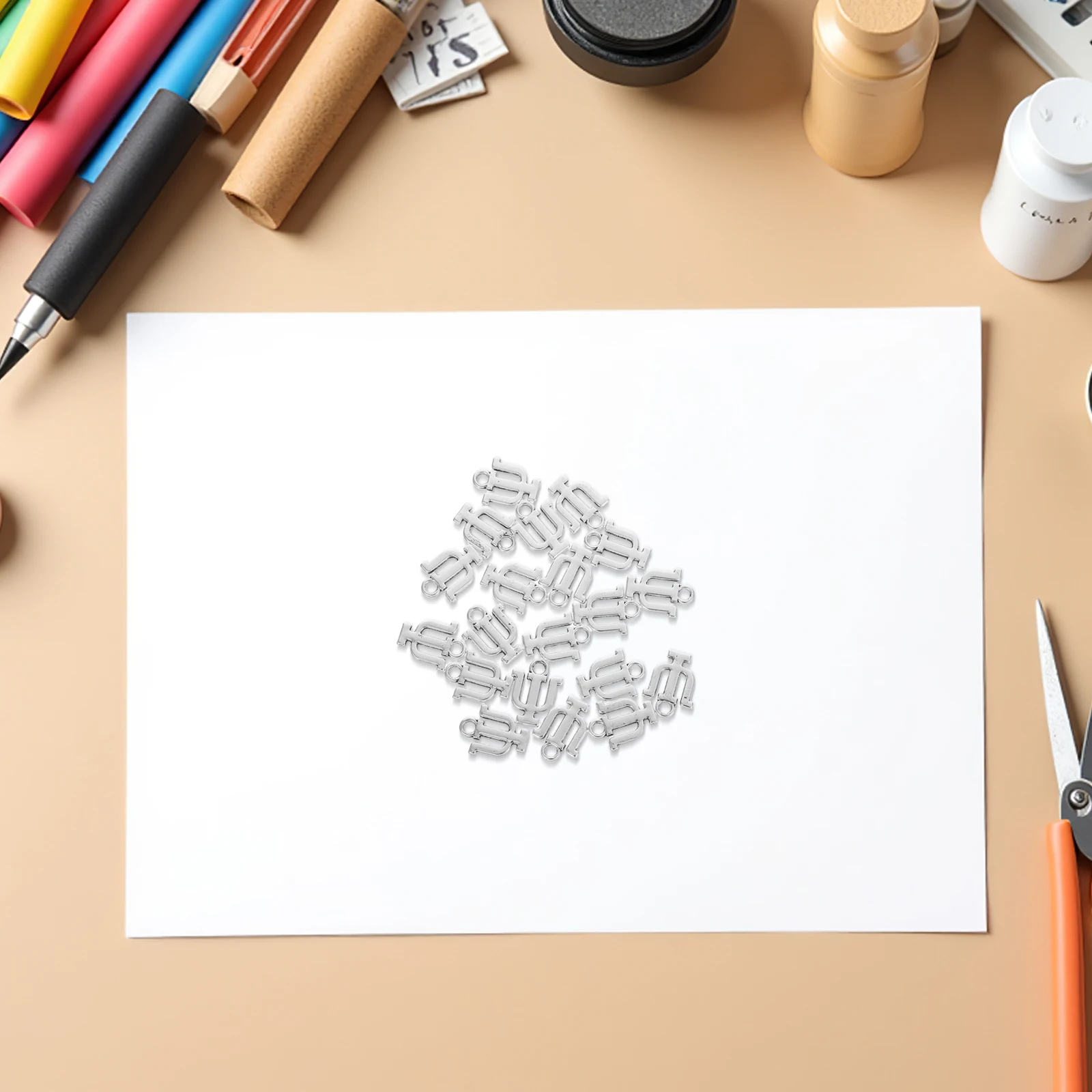 

20 шт., подвески из сплава с буквами, психология для ожерелья, браслета, серег, аксессуаров для изготовления ювелирных изделий