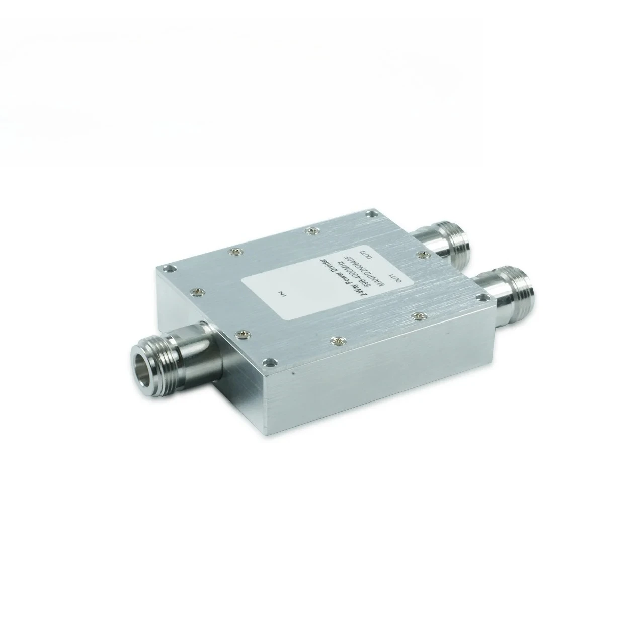 2-Way Cavity RF Power Splitter Divider 400MHz-6000MHz Cover 4GHz For 2G 3G 4G Mobile WiFi Signal Distribution