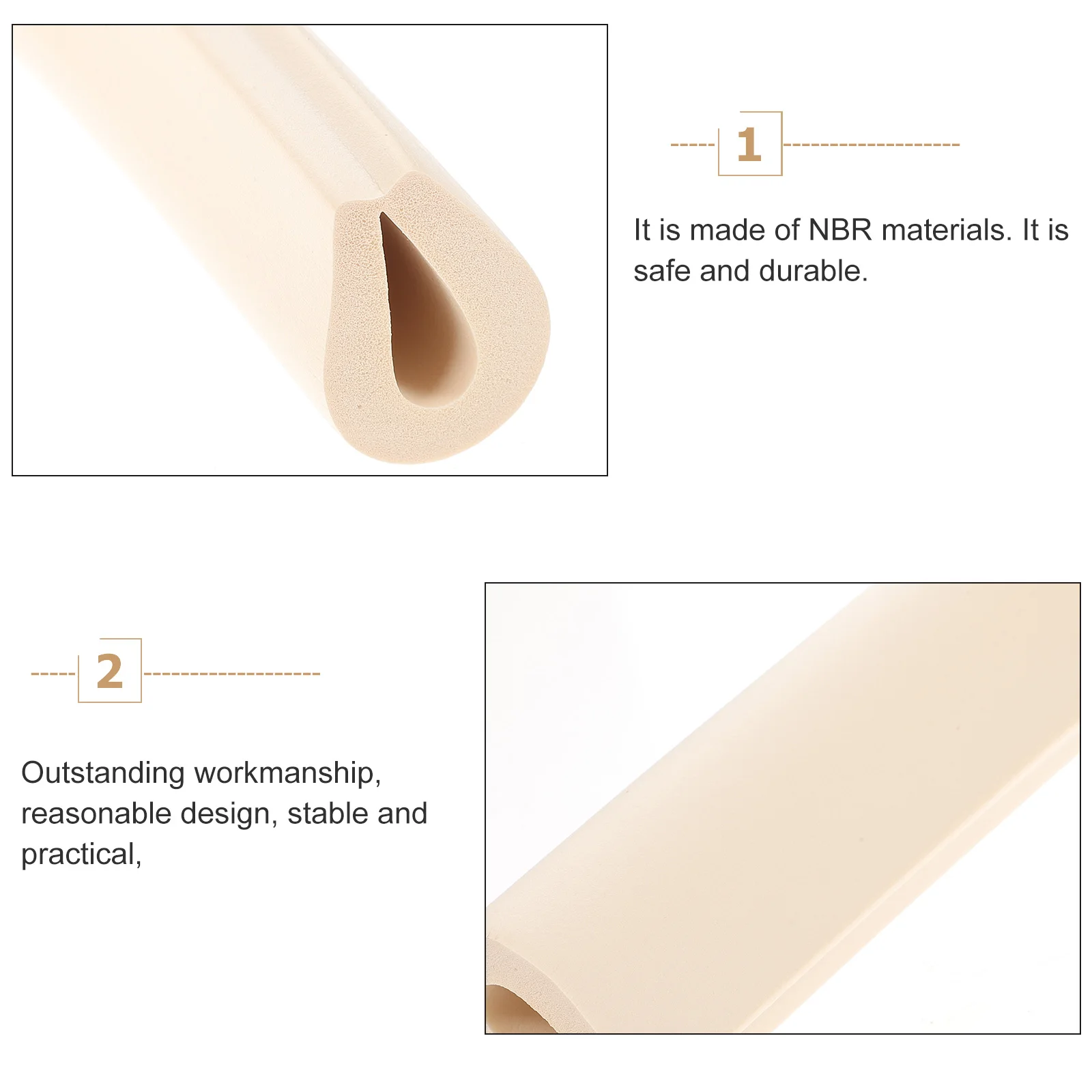 

Covers Bumper Strip Crib Baby Proofing Edge Protector Thicken Bed Teething Guard for Furniture Corner Table Wall Safe Home Use