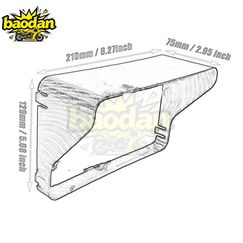For ZONTES ZT 368G 368-G 368 G G368 2024-2026 Motorcycle Dashboard Sun Visor Cover Instrument Screen Sunshade Guard Protection
