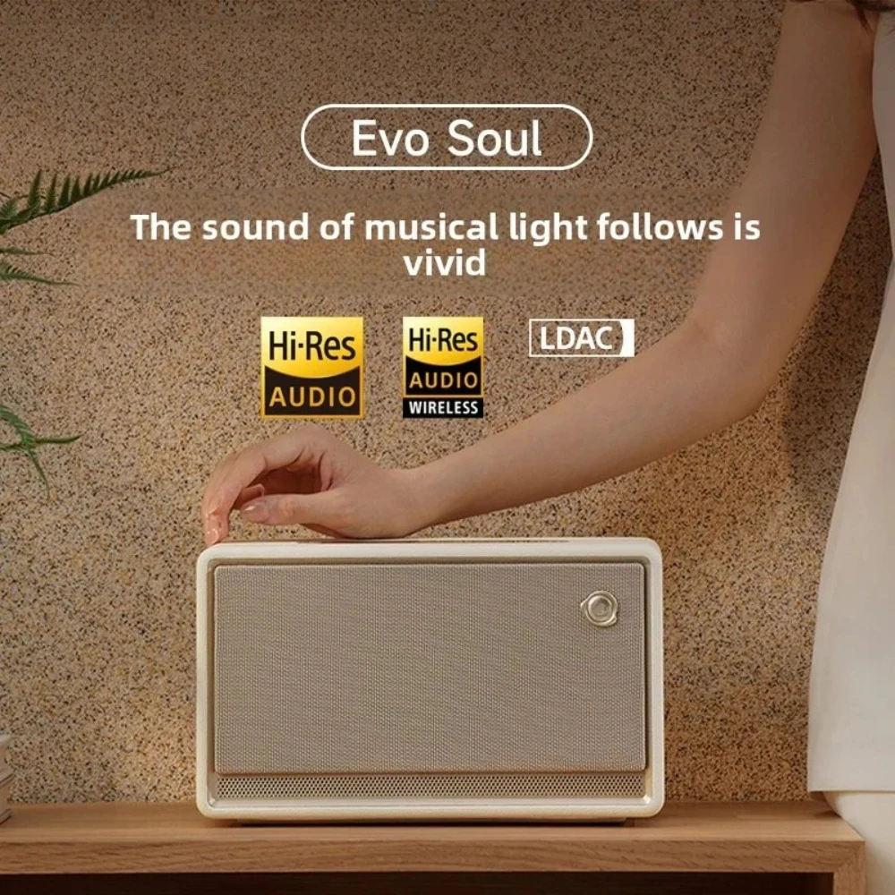 E-vo Soul Speaker, A High-quality Audio System with A Loud Volume and A Subwoofer for Ho-me Use