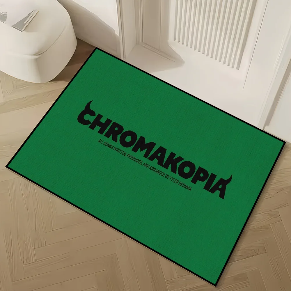 Hot RapperT-Tyler، سجادة صغيرة C-Creator لتزيين غرفة نوم المنزل والمطبخ والحمام، سجادة فائقة الامتصاص للقدم غير قابلة للانزلاق #3