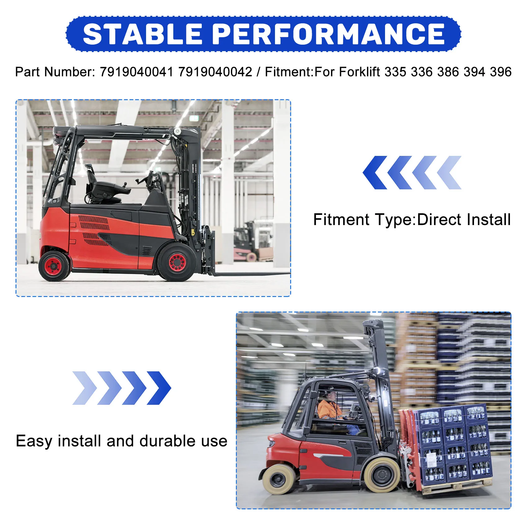 Authentic 2X Electric Forklift Controller Central Joystick Control For Linde Forklift 335 336 386 394 396 7919040041 7919040042