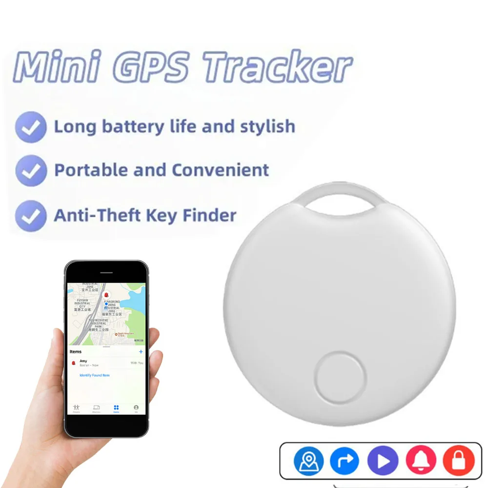 

Мини GPS трекер Bluetooth 5,0 анти-потерянное устройство домашнее животное детская сумка умный кошелек отслеживание IOS Android умный искатель локатор аксессуар
