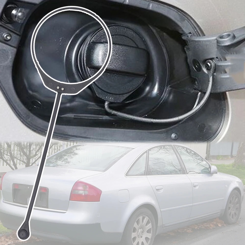 For Audi A6 C5 2005 2004 2003 2002 2001 2000 1999 1998 Car Fuel Tank Petrol Cap Filler Cord Tether Rope Strap Band Cable