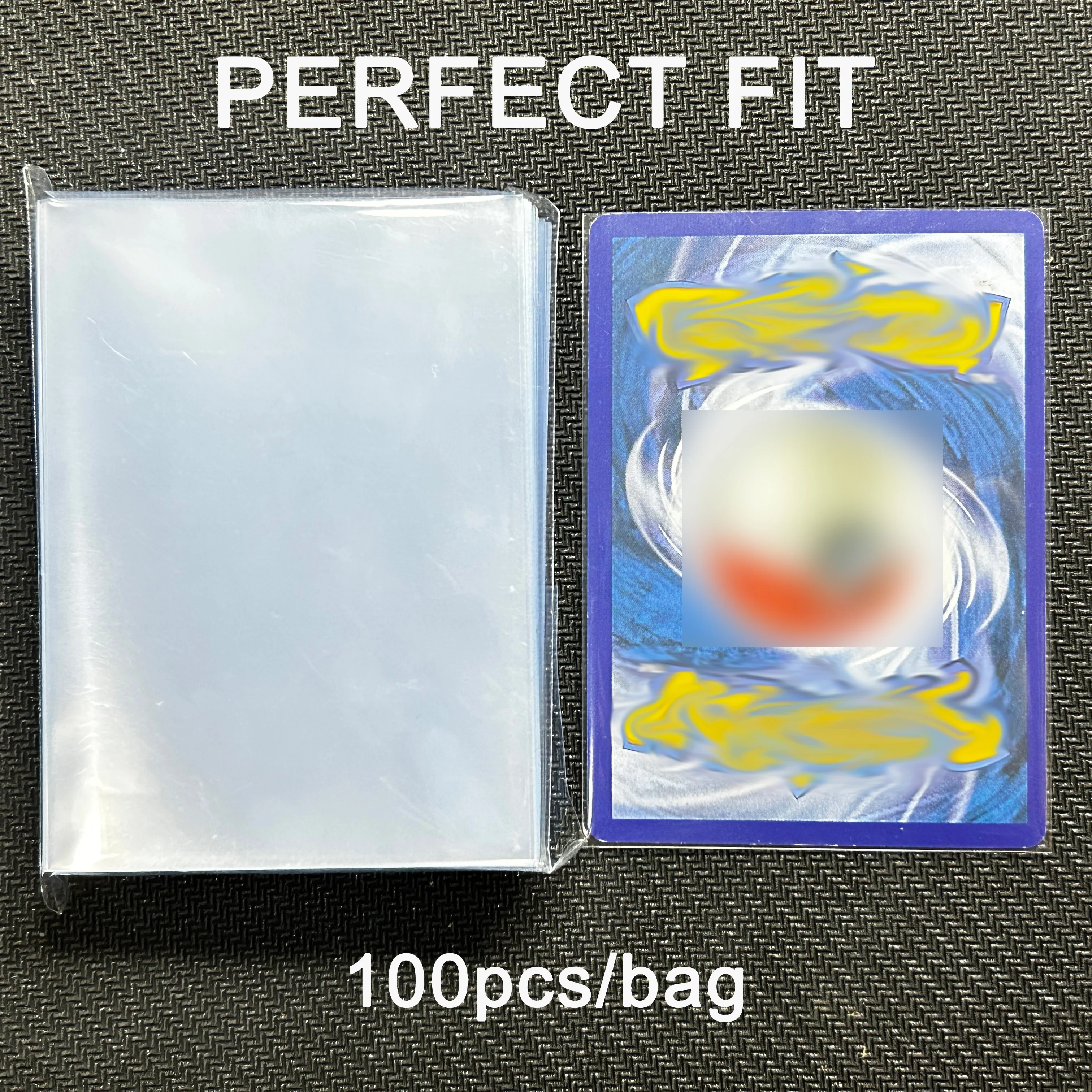800 PCS/LOT Acid Free PKM Transparent Perfect Fit Cards Sleeves Perfect Size Cover for PKM/MTG Protector 64.2x89mm