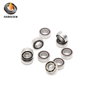 10Pcs SR144  TIKZWN8  3.175x6.35x2.780 mm ABEC-9 KAVO High Handpiece Cartridge Ceramic Balls with Stepped Rotor Bearing